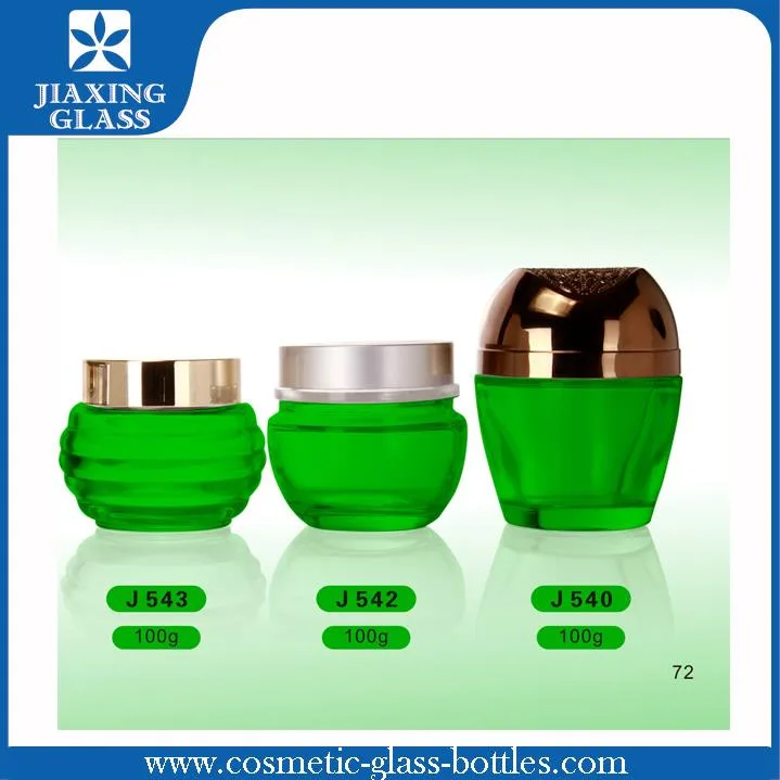 empty glass cream jar empty glass cream jar