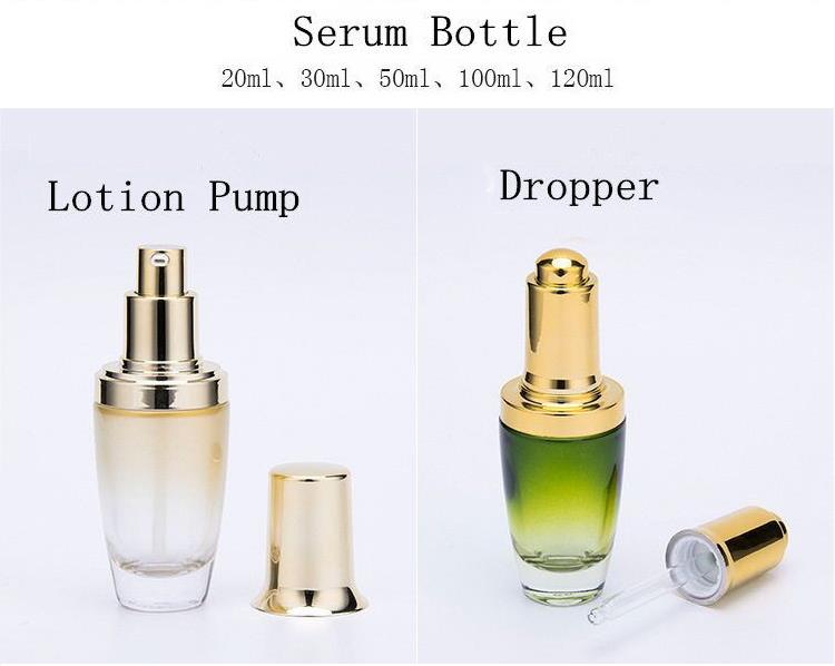 luxury skincare bottle packaging