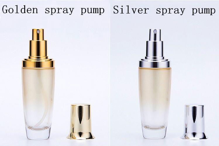 luxury glass bottle for skincare