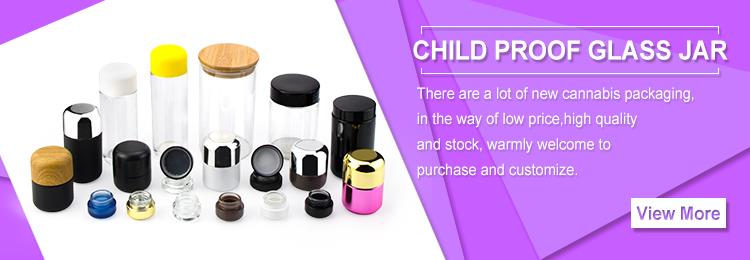 child resistant glass jar child resistant glass jar