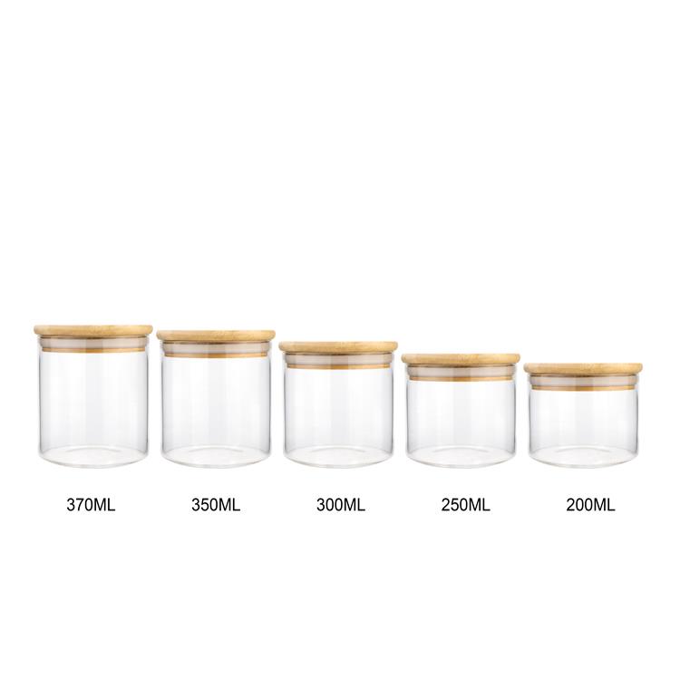 glass storage jar