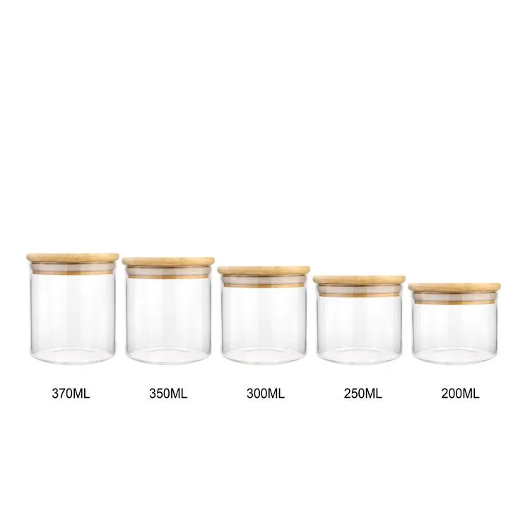 glass storage jar