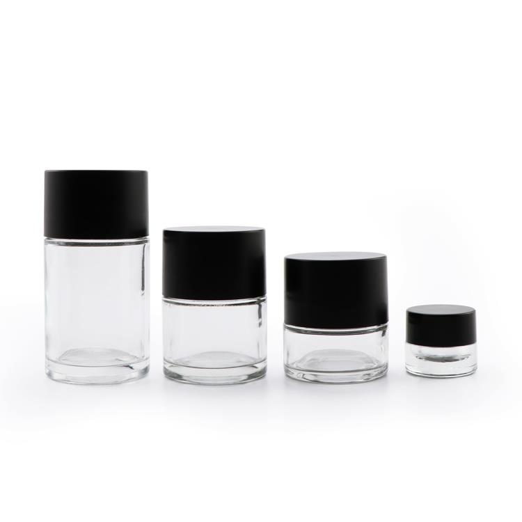 3oz child resistant glass jar