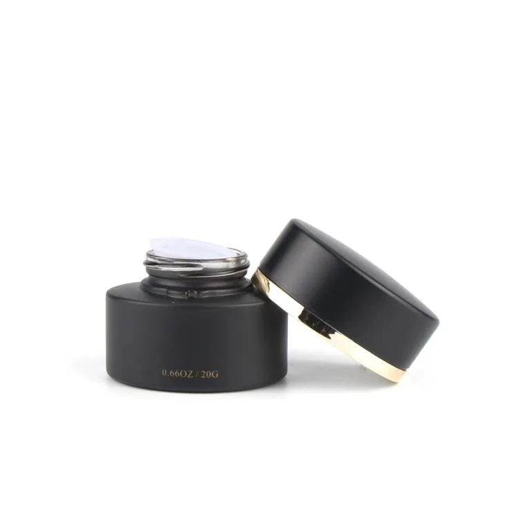 glass cream jar glass cream jar