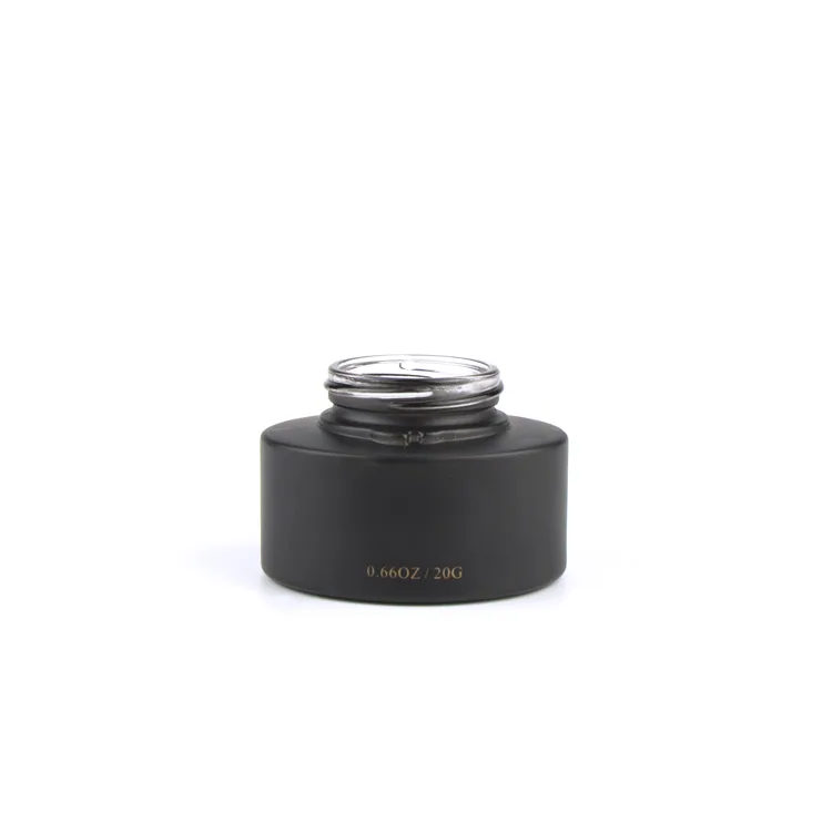 round glass face cream jar round glass face cream jar