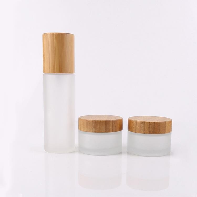 30g-50g-Empty-frosted-color-glass-jar
