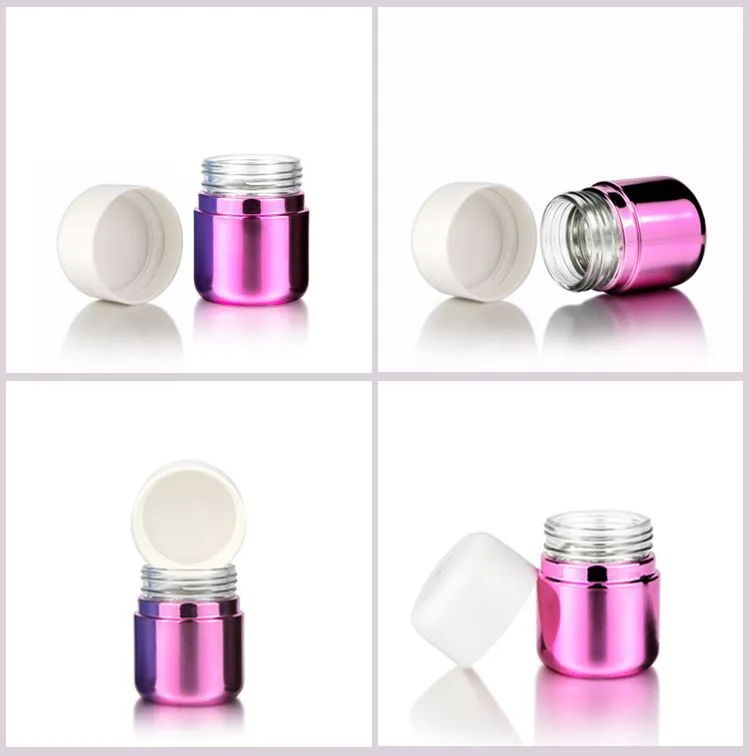 round glass child resistant jar
