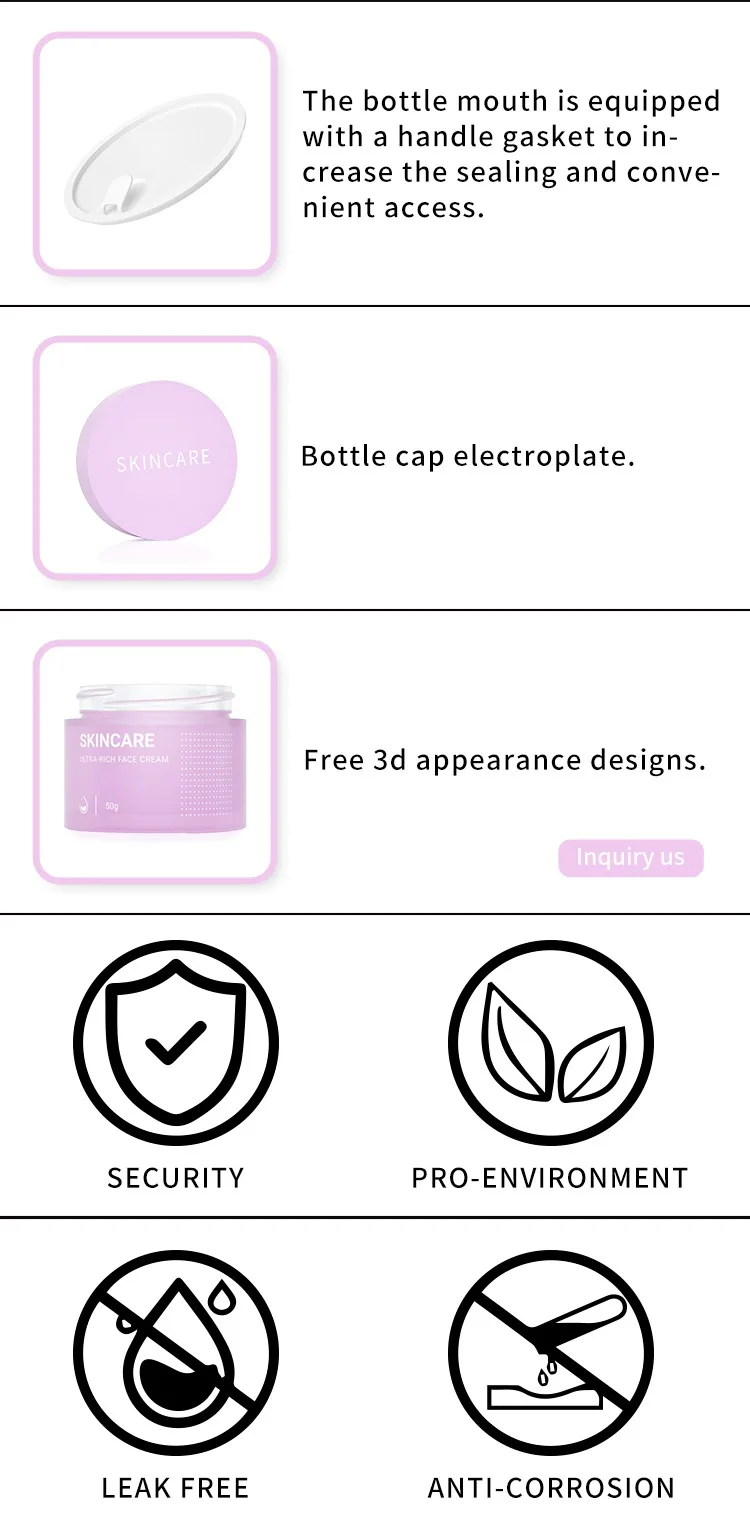 product-750-1520 glass round skincare jars