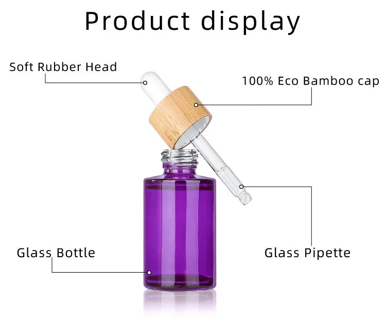round tincture dropper bottle