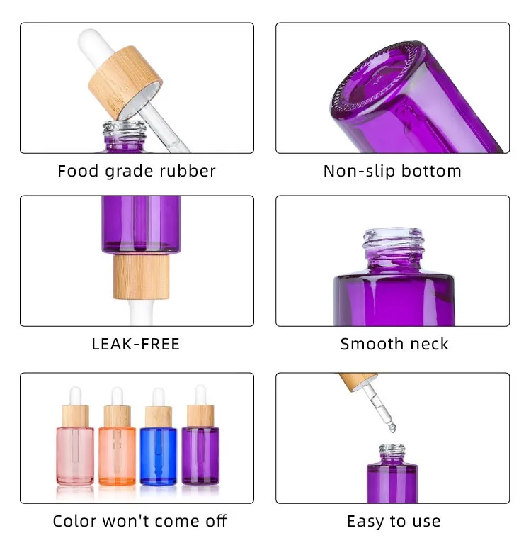 glass tincture dropper bottles