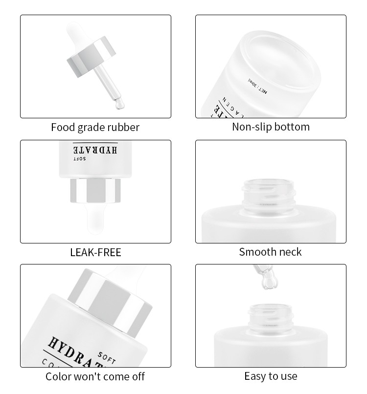 cylider glass serum bottle cylider glass serum bottle