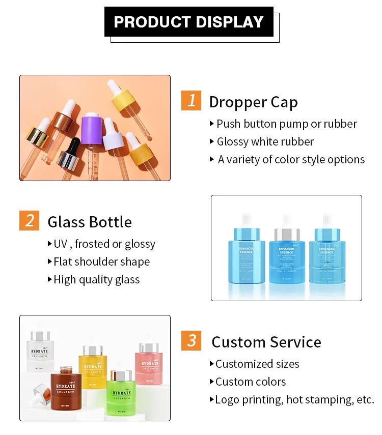brown dropper bottles