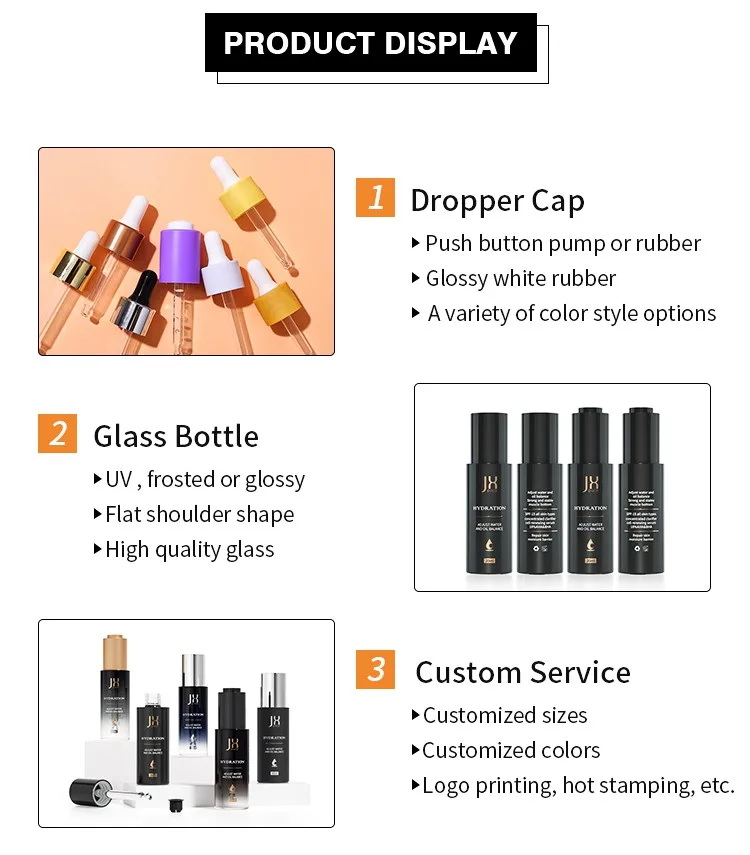round oil dropper bottle round oil dropper bottle