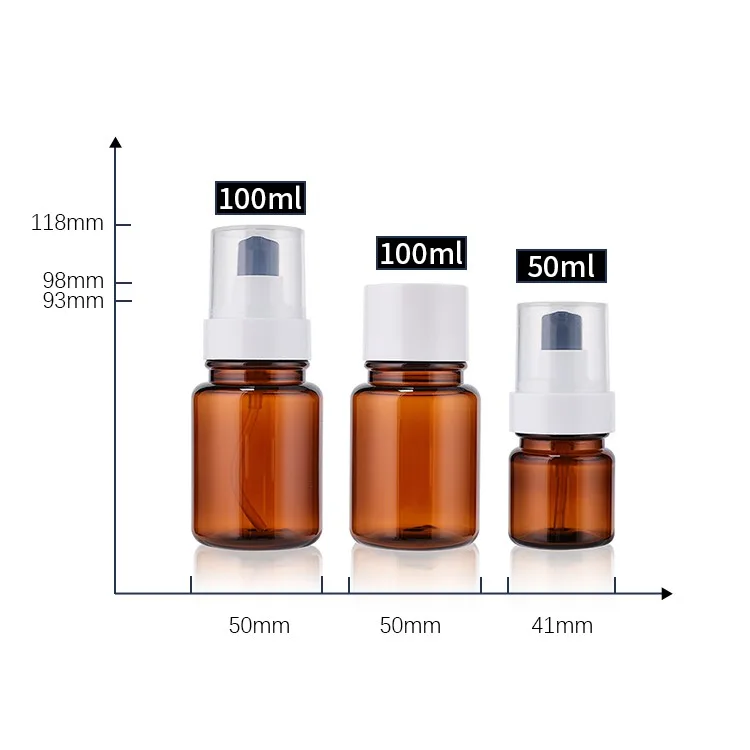 100ml amber foundation bottle 100ml amber foundation bottle
