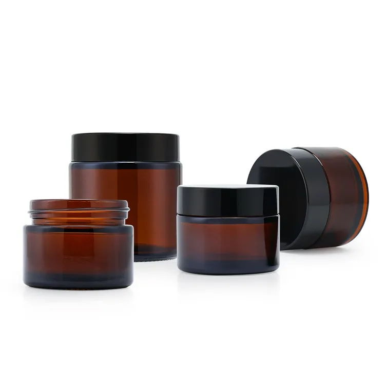 glass cosmetic jars glass cosmetic jars