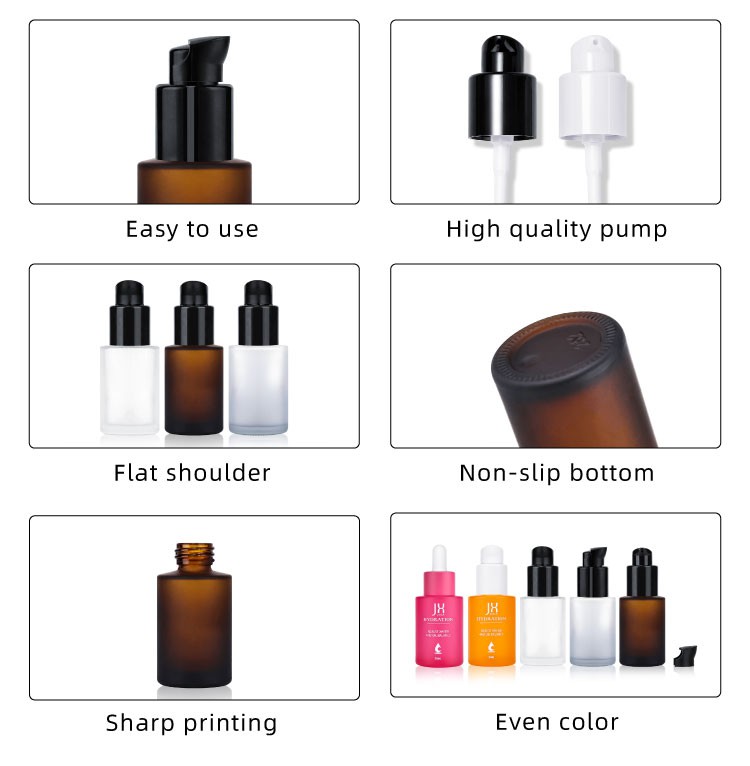 30ml round foundation pump bottle 30ml round foundation pump bottle