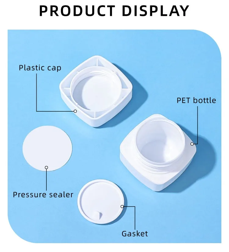 30g square cosmetic containers 30g square cosmetic containers