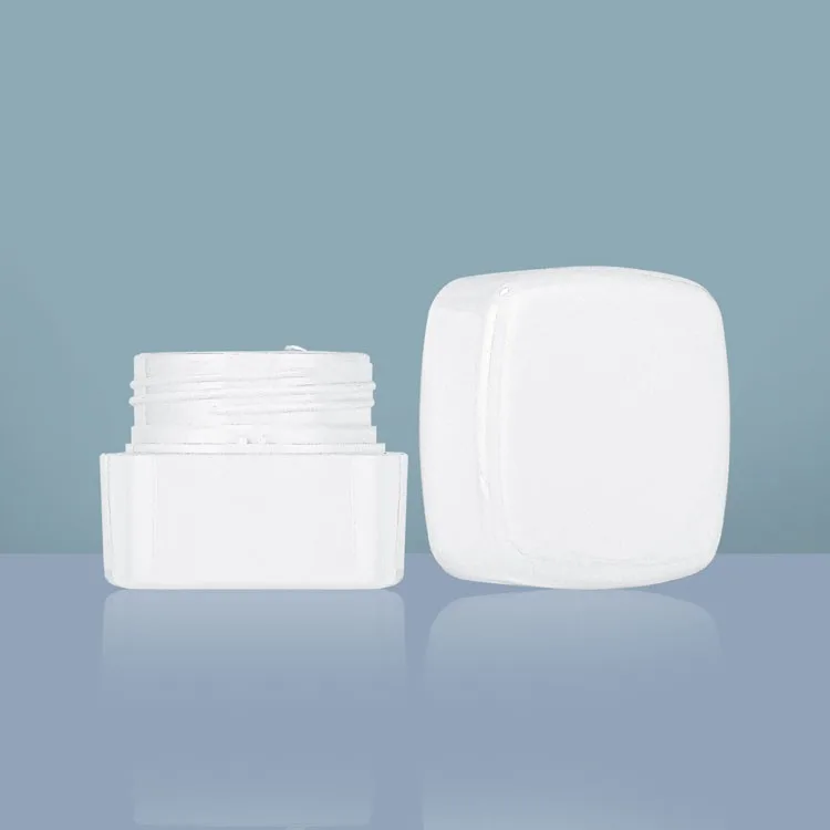 square cosmetic cream jar square cosmetic cream jar