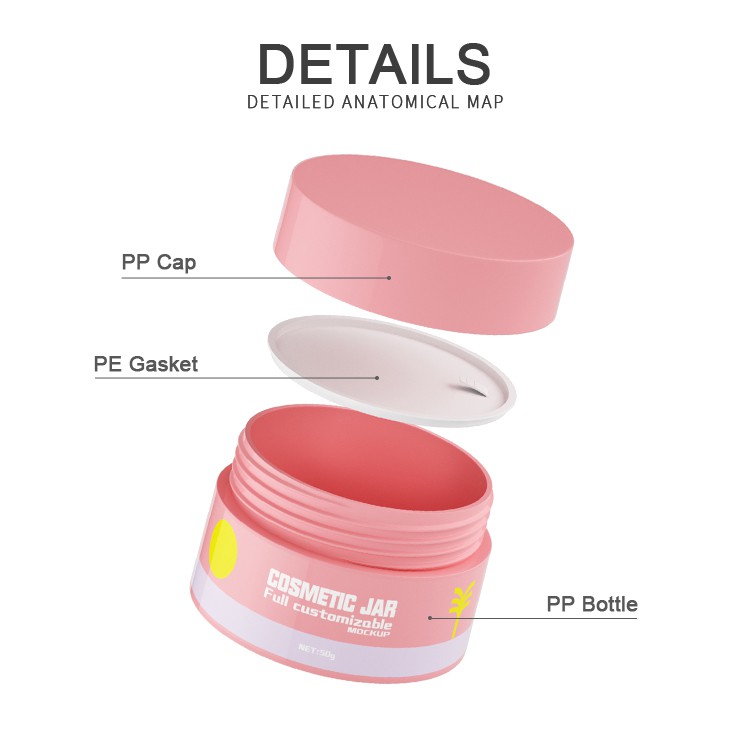 biodegradable plastic jars 30g biodegradable plastic jars 30g