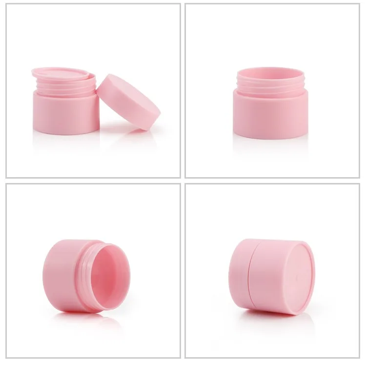 black 15g cosmetic jars