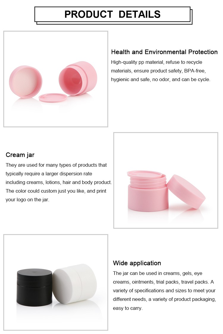white plastic 15g cosmetic jars white plastic 15g cosmetic jars