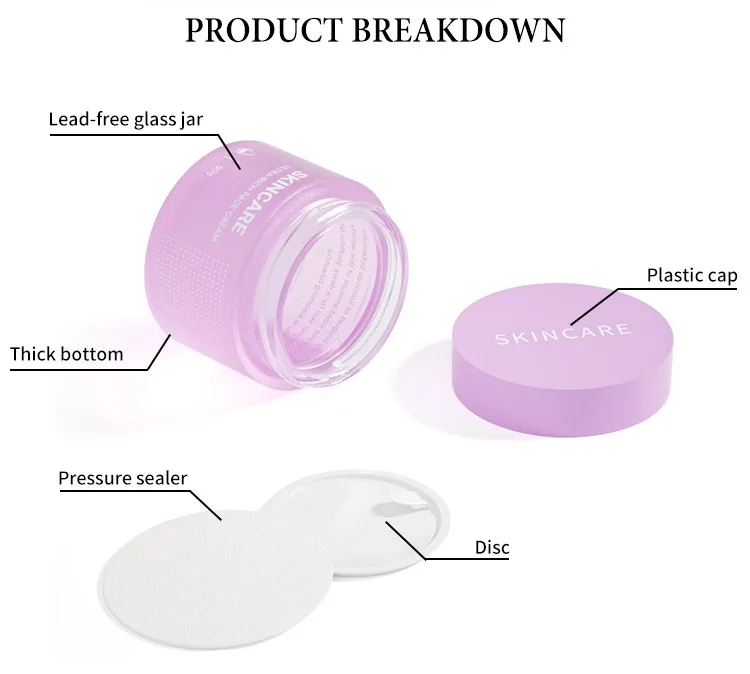 cream jars 50g cream jars 50g