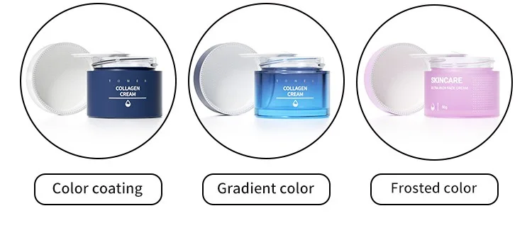 glass frosted cream jar 50g glass frosted cream jar 50g