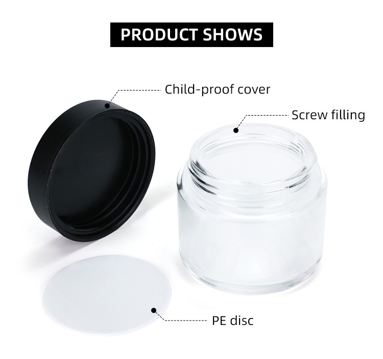 clear 2oz child proof packaging clear 2oz child proof packaging