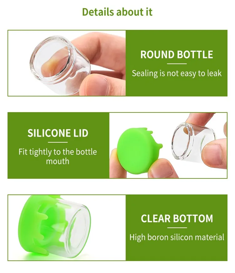 silicone wax container 10ml
