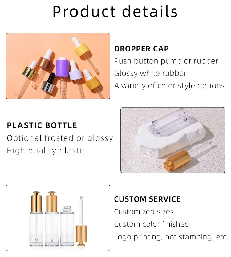 30ml glass dropper bottle with pipette 30ml glass dropper bottle with pipette