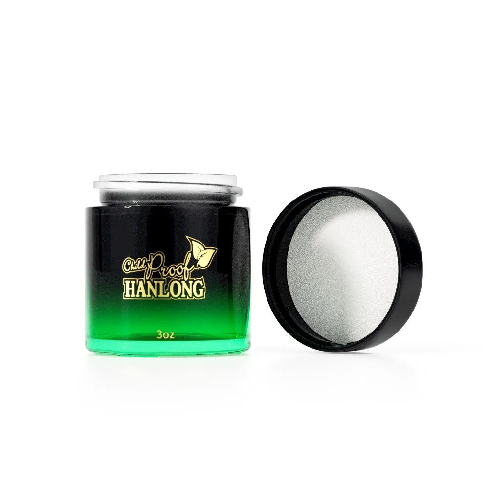 3oz glass cannibis jar 3oz glass cannibis jar