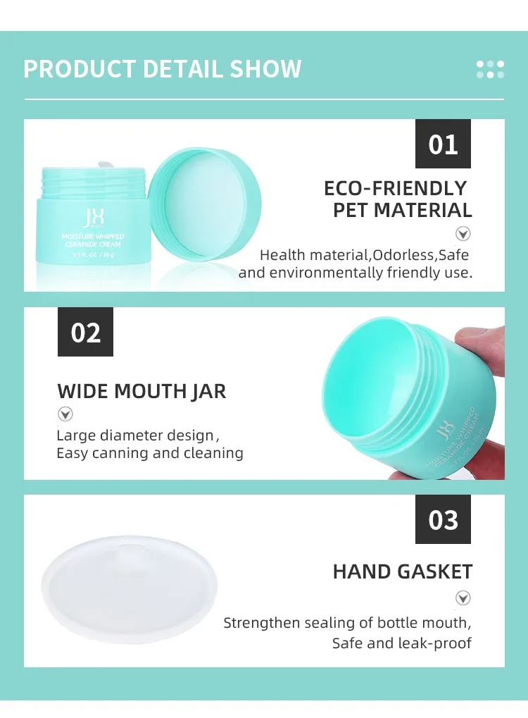 plastic cosmetic jar containers plastic cosmetic jar containers