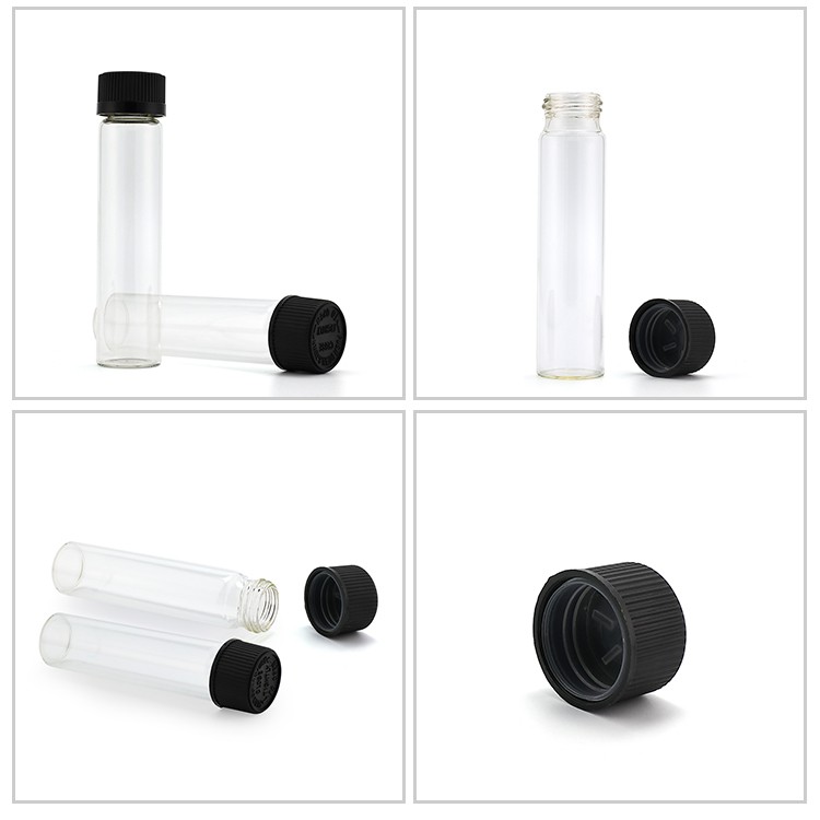 glass tube with child resistant cap glass tube with child resistant cap