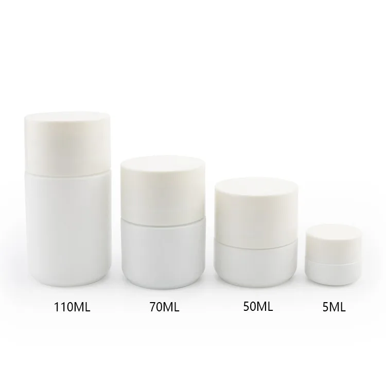 70g white child resistant jar