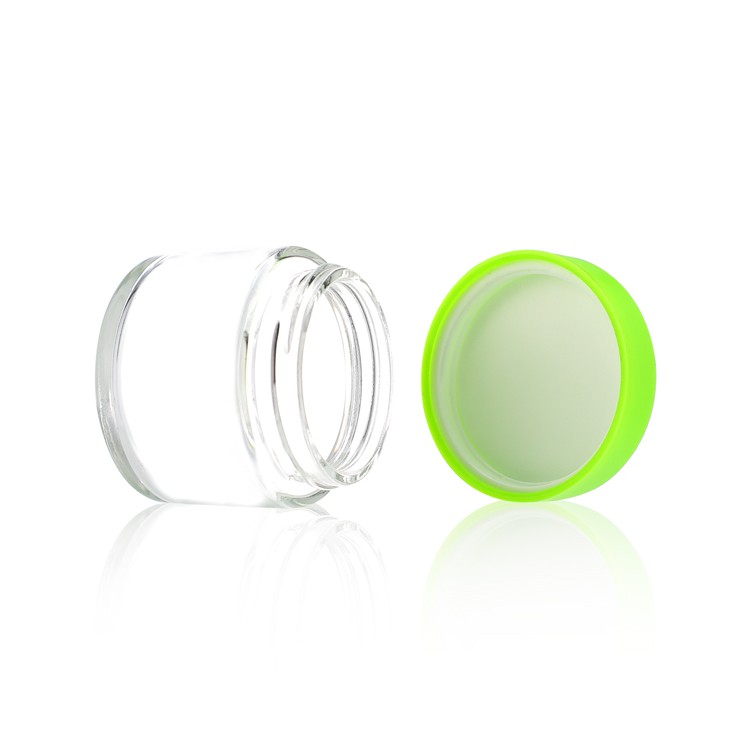glass jar with child proof lid