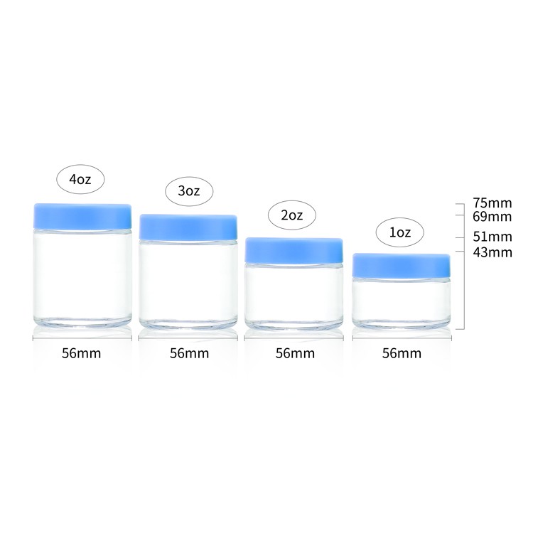 2oz glass childproof jar 2oz glass childproof jar