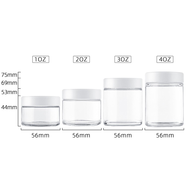 clear glass child proof jar clear glass child proof jar