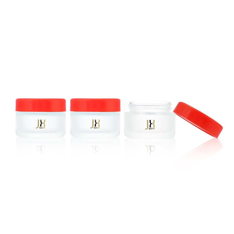 white frosted glass childproof jar white frosted glass childproof jar