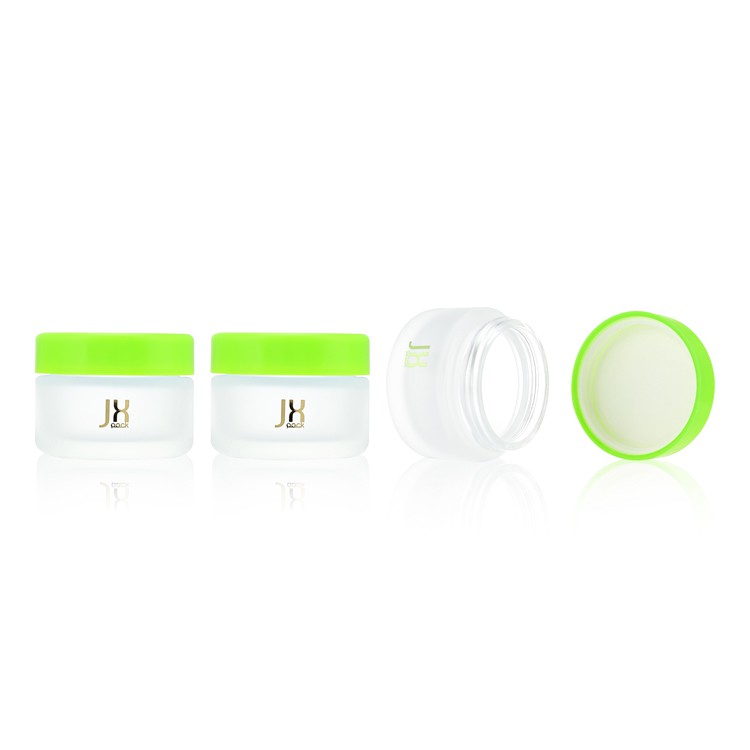 30g white frosted child proof jar 30g white frosted child proof jar