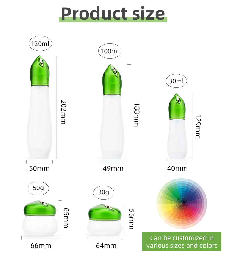 glass cosmetic bottle packaging glass cosmetic bottle packaging