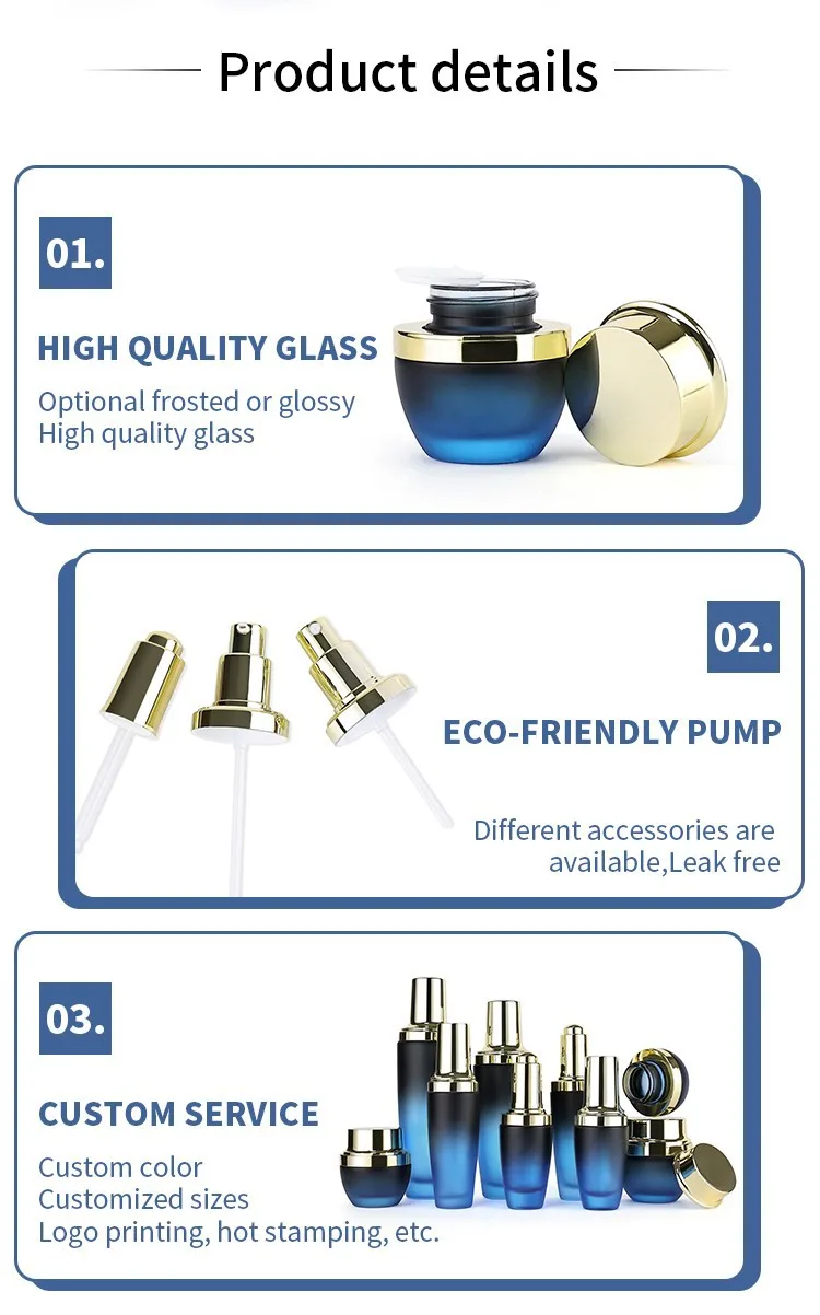 luxury skin care bottles