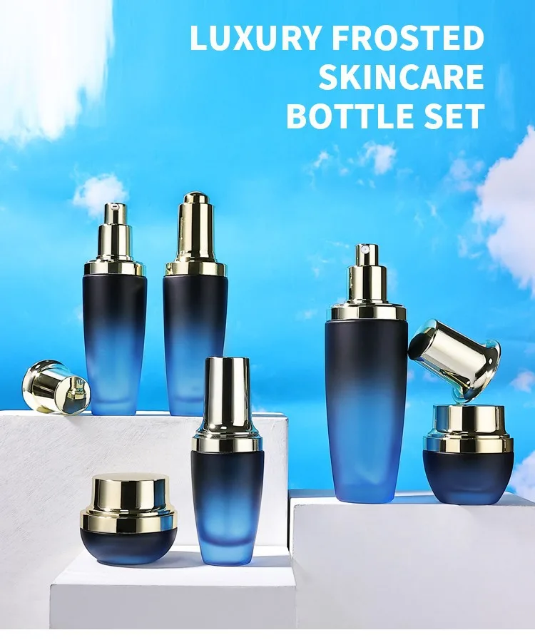 luxury skincare bottle packaging