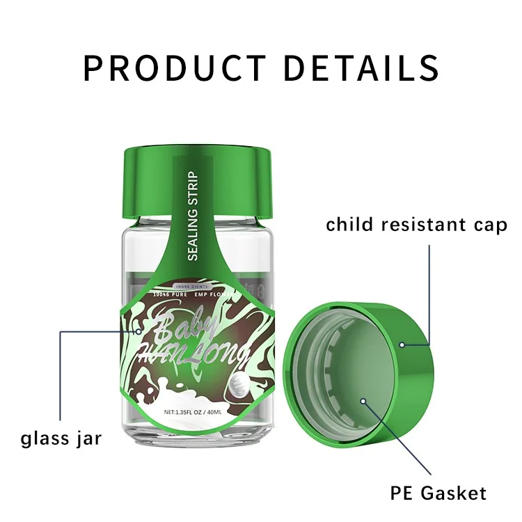 child resistant jar