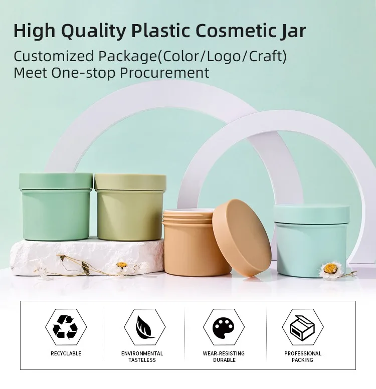 cosmetic pots