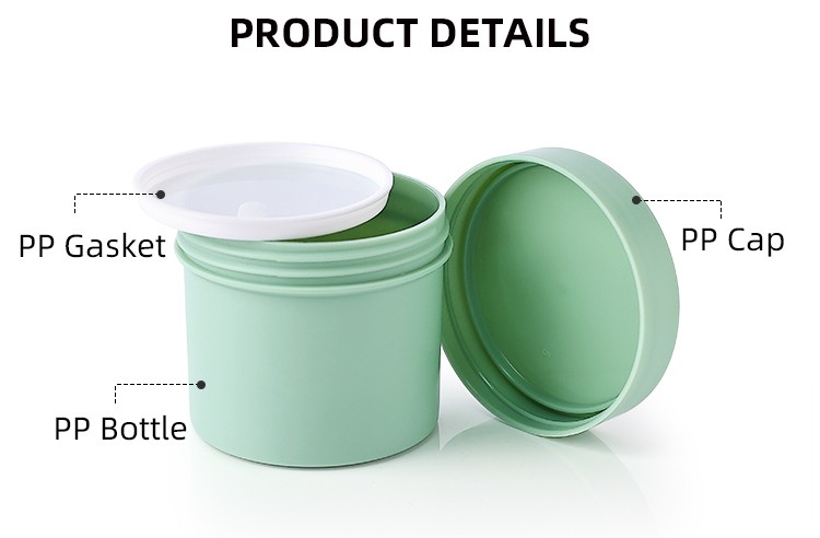 scrub cosmetic pots scrub cosmetic pots