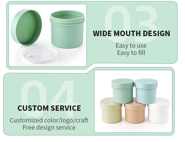 pp plastic scrub cosmetic pots pp plastic scrub cosmetic pots