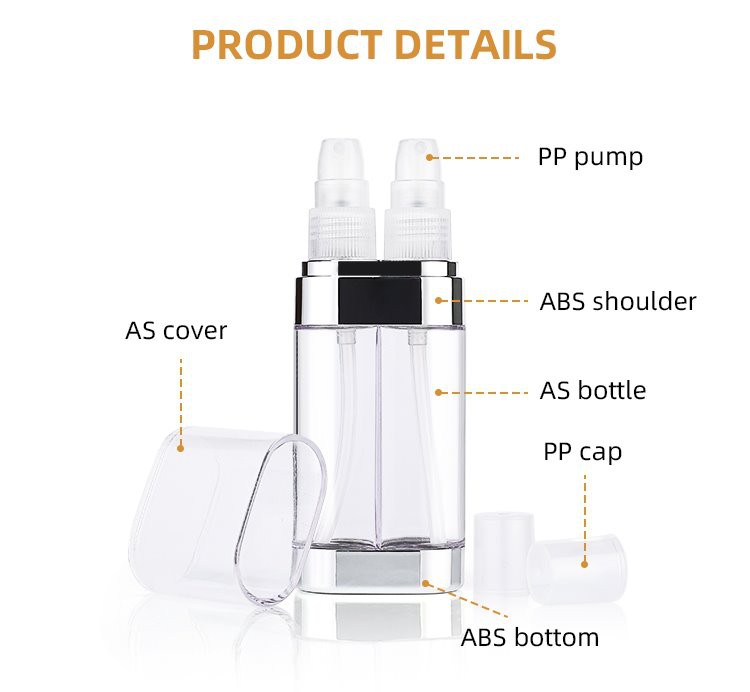 double tube lotion bottle double tube lotion bottle