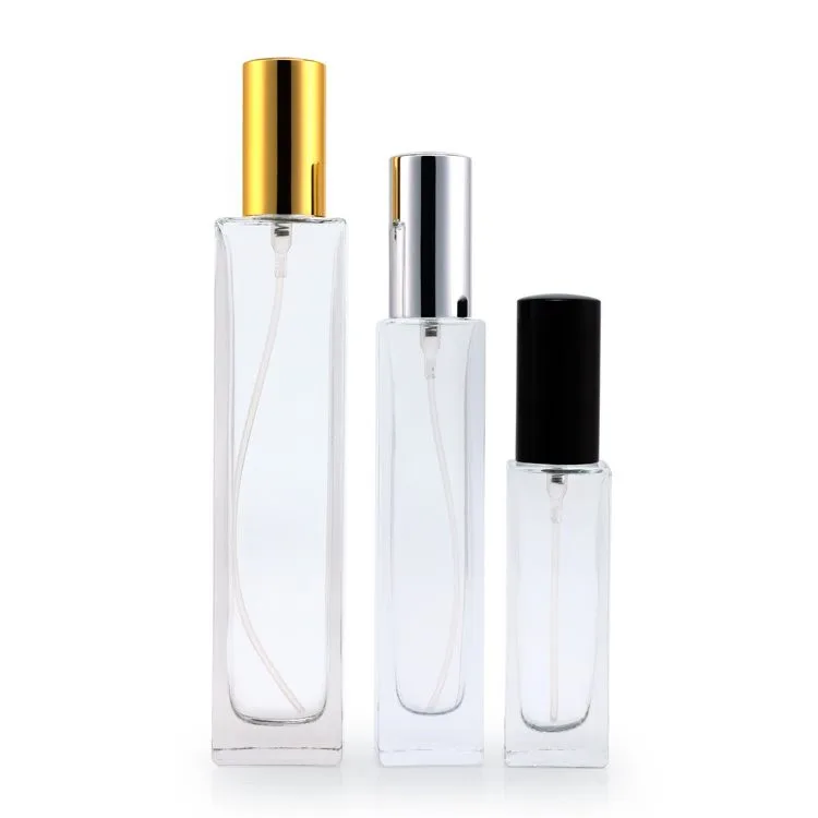 glass perfume bottle with spray glass perfume bottle with spray