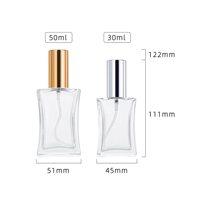 30ml clear square glass perfume bottle 30ml clear square glass perfume bottle