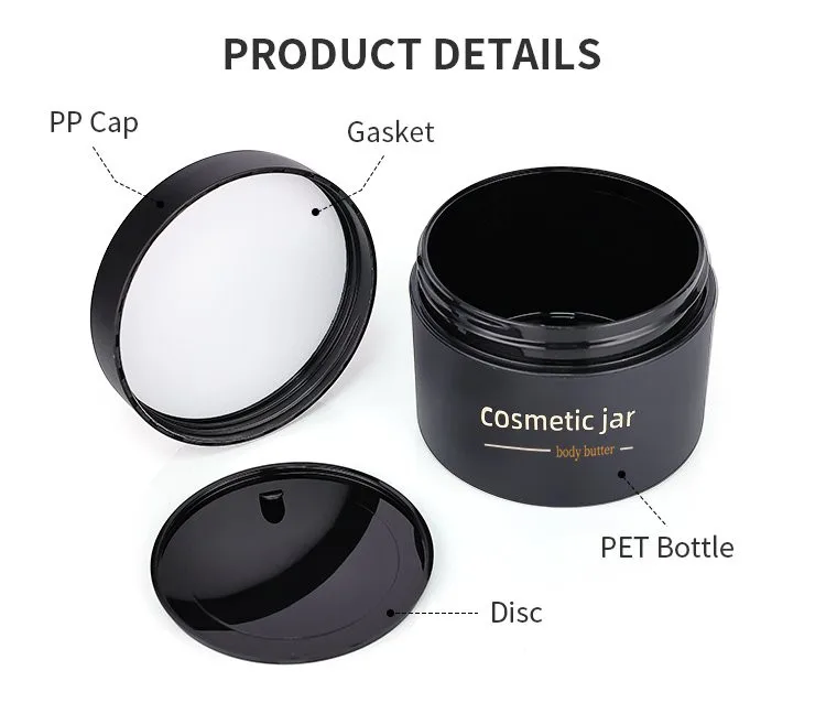 plastic cosmetic jar plastic cosmetic jar